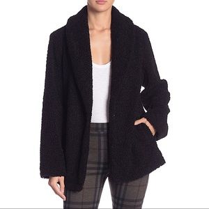 Sanctuary Black Teddy Bear Jacket